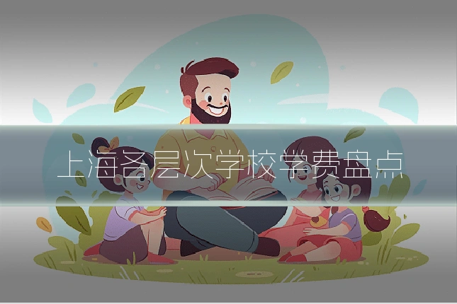 上海各层次学校学费盘点