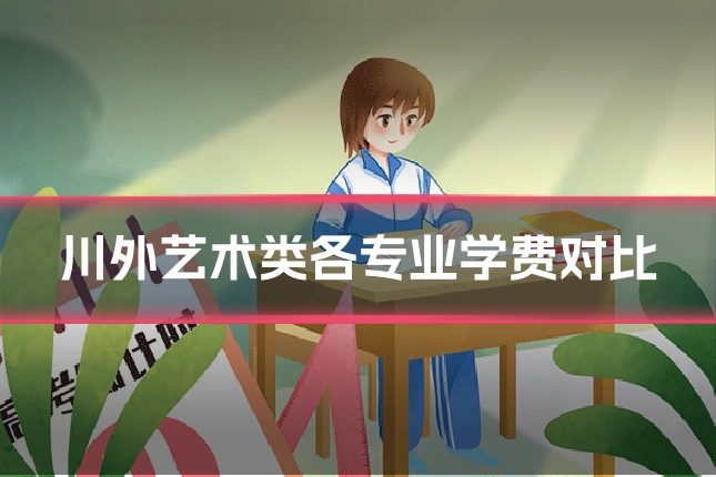 川外艺术类各专业学费对比