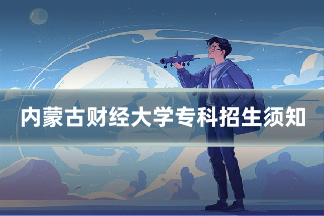 内蒙古财经大学专科招生须知