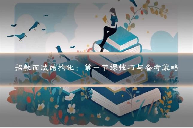 招教面试结构化：第一节课技巧与备考策略