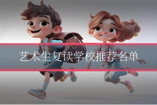 艺术生复读学校推荐名单