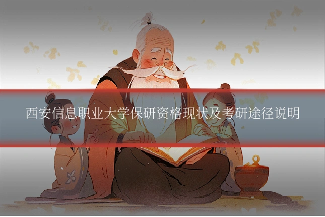 西安信息职业大学保研资格现状及考研途径说明