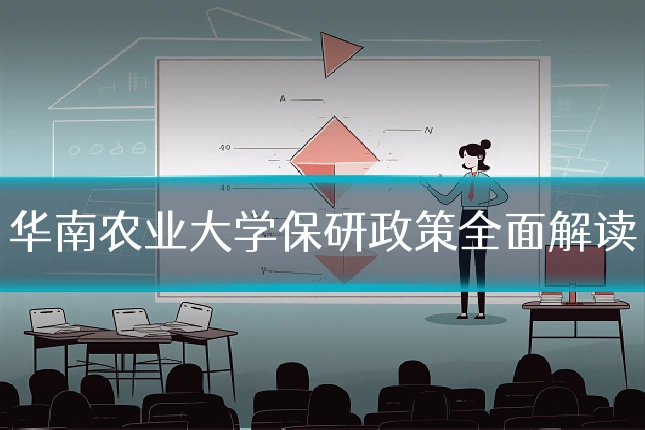华南农业大学保研政策全面解读
