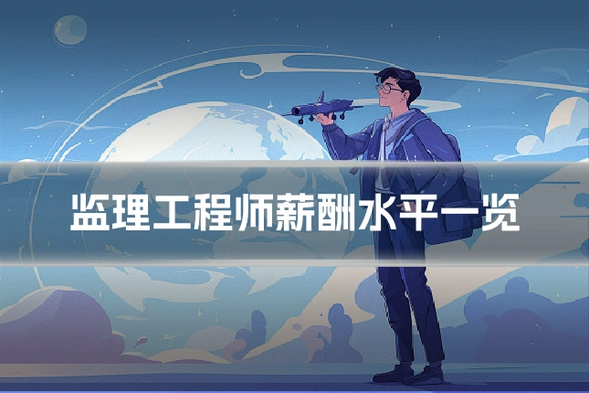 监理工程师薪酬水平一览