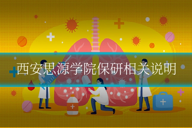 西安思源学院保研相关说明