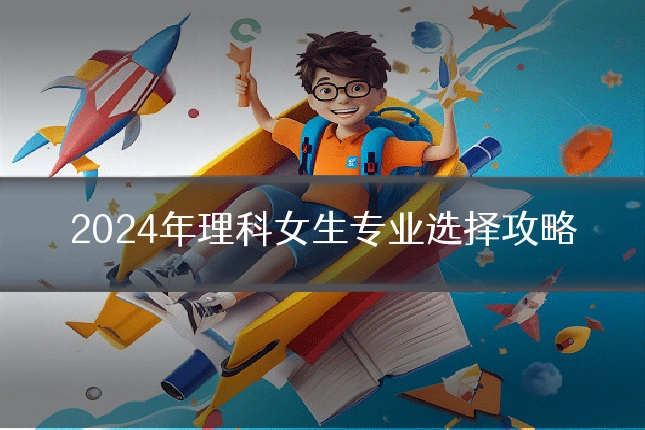 2024年理科女生专业选择攻略