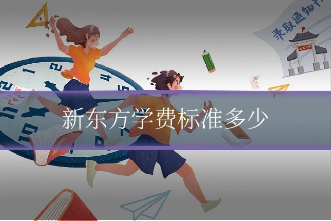 新东方学费标准多少