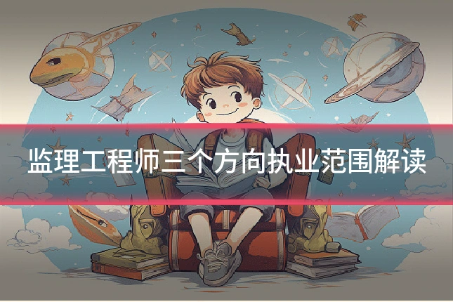 监理工程师三个方向执业范围解读