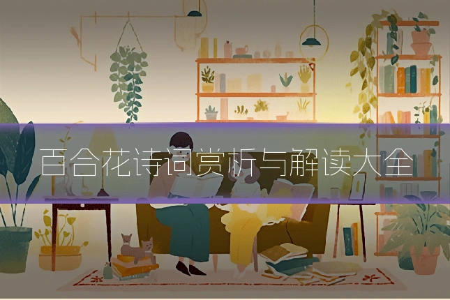 百合花诗词赏析与解读大全