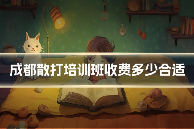 成都散打培训班收费多少合适
