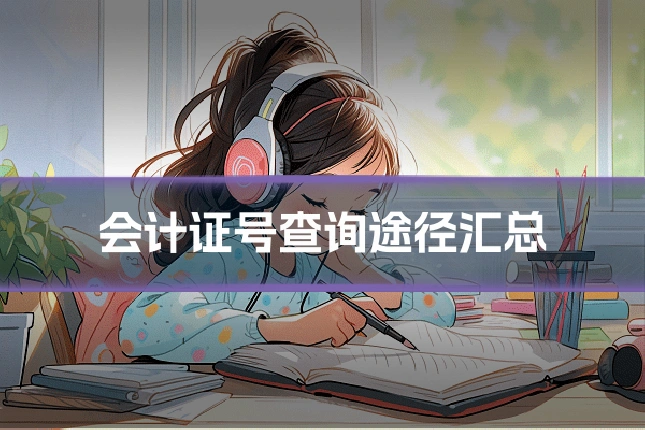 会计证号查询途径汇总
