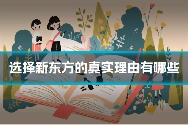 选择新东方的真实理由有哪些