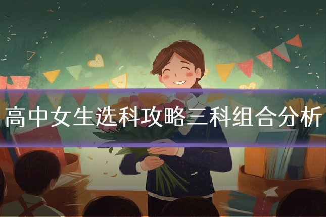高中女生选科攻略三科组合分析