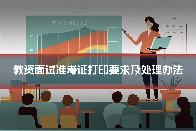 教资面试准考证打印要求及处理办法