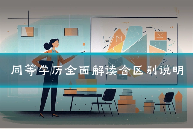 同等学历全面解读含区别说明