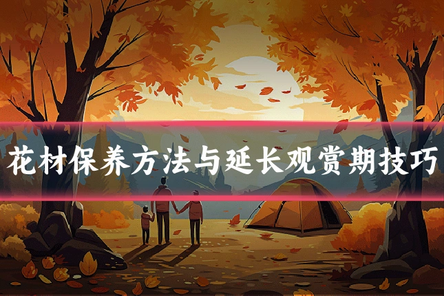 花材保养方法与延长观赏期技巧