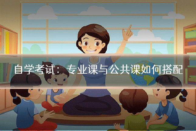 自学考试：专业课与公共课如何搭配