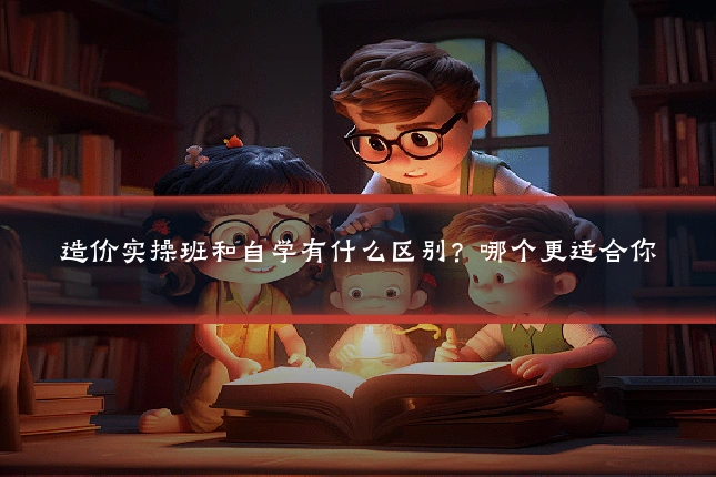 造价实操班和自学有什么区别？哪个更适合你