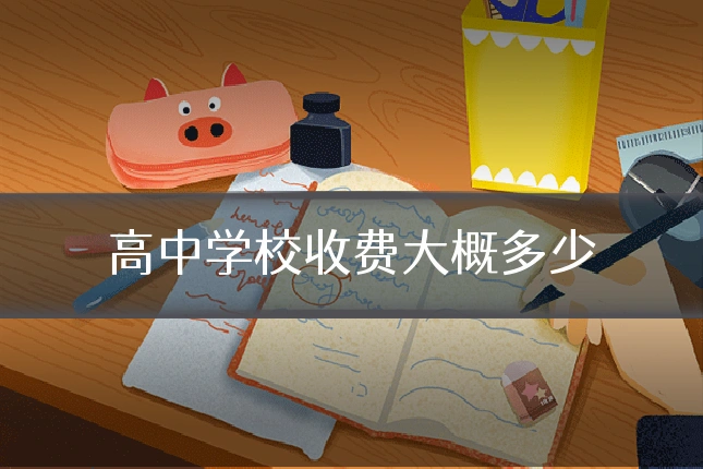 高中学校收费大概多少