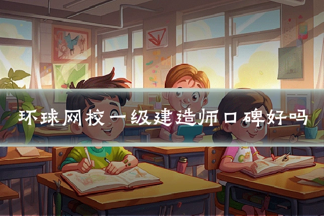 环球网校一级建造师口碑好吗
