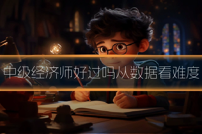 中级经济师好过吗从数据看难度