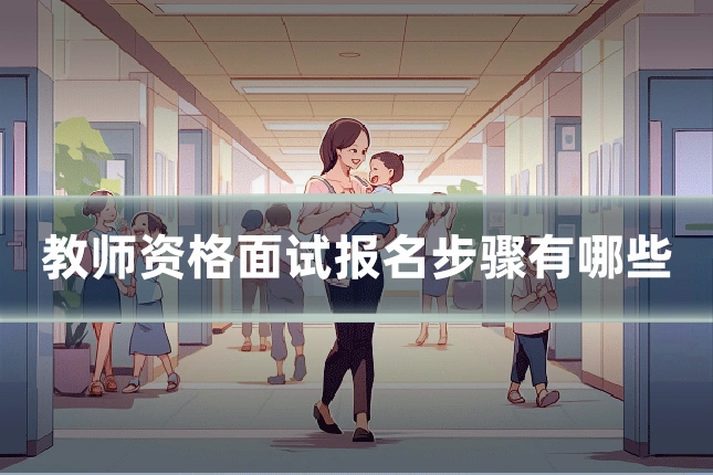 教师资格面试报名步骤有哪些