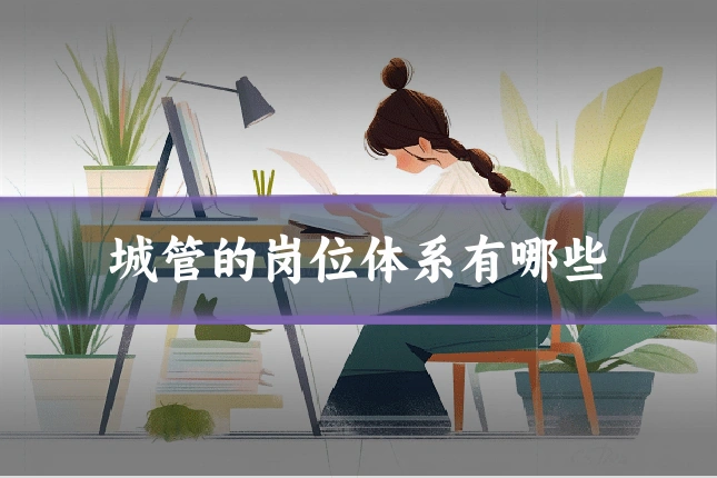 城管的岗位体系有哪些