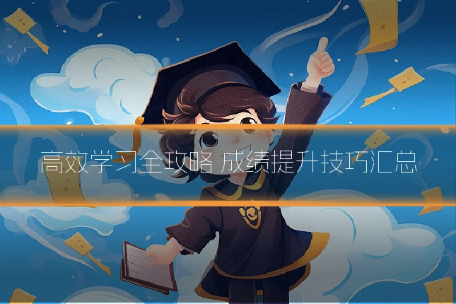 高效学习全攻略 成绩提升技巧汇总