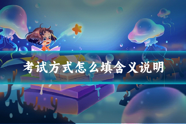 考试方式怎么填含义说明