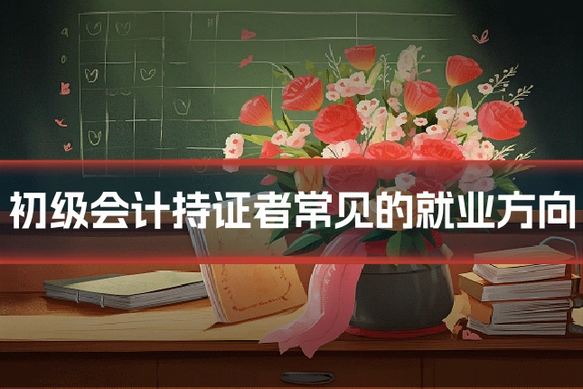 初级会计持证者常见的就业方向