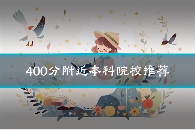 400分附近本科院校推荐