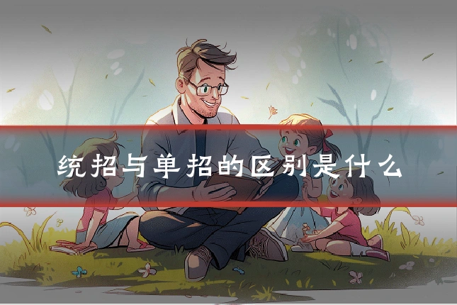 统招与单招的区别是什么