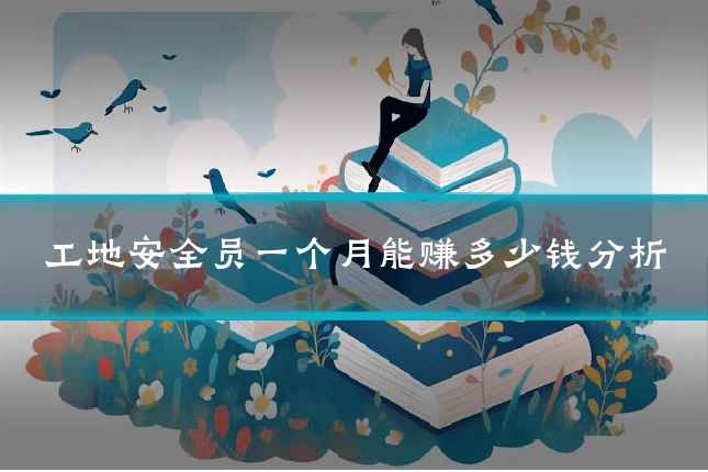 工地安全员一个月能赚多少钱分析
