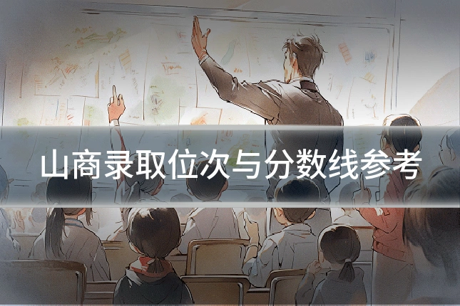 山商录取位次与分数线参考