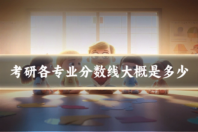 考研各专业分数线大概是多少
