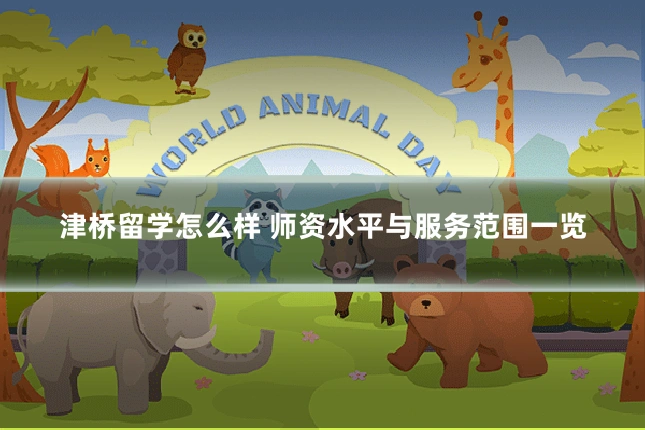 津桥留学怎么样 师资水平与服务范围一览