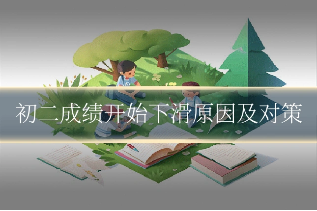 初二成绩开始下滑原因及对策