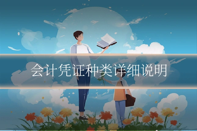会计凭证种类详细说明