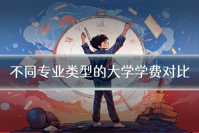 不同专业类型的大学学费对比
