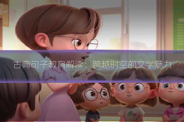 古典句子教育解读：跨越时空的文学魅力