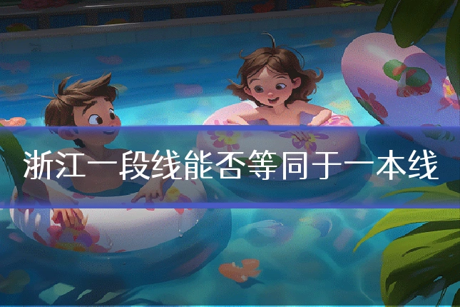 浙江一段线能否等同于一本线