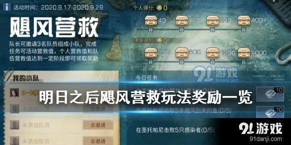 明日之后飓风救援活动怎么参与