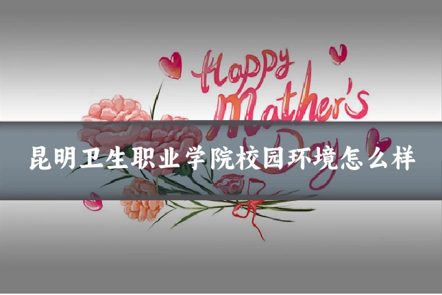 昆明卫生职业学院校园环境怎么样