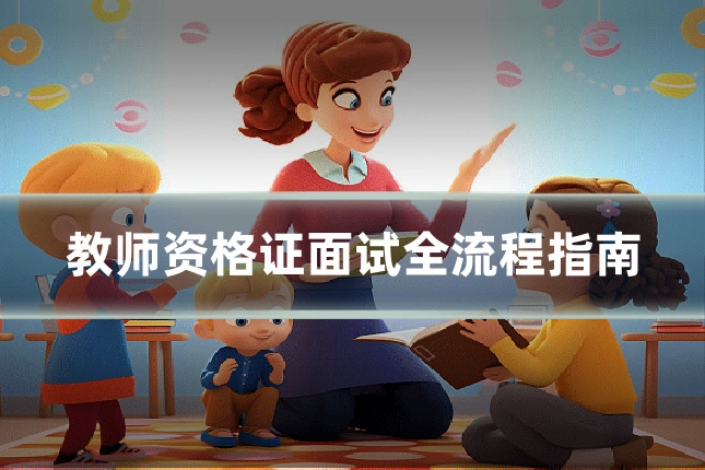 教师资格证面试全流程指南