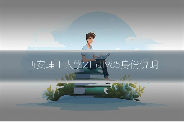 西安理工大学211和985身份说明