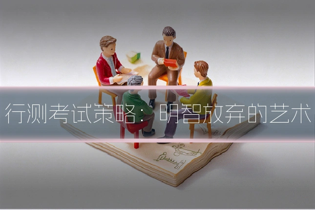 行测考试策略：明智放弃的艺术