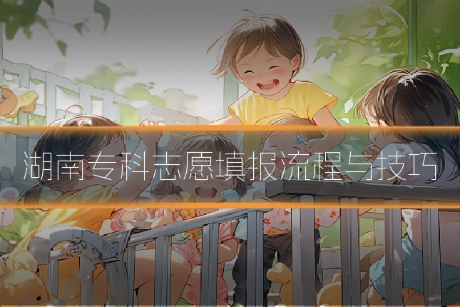 湖南专科志愿填报流程与技巧
