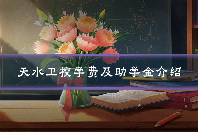 天水卫校学费及助学金介绍