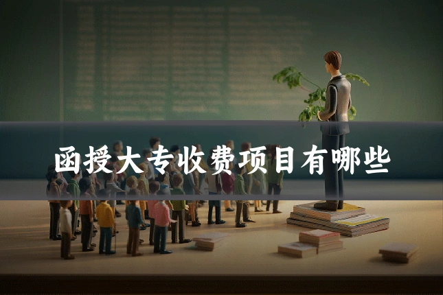 函授大专收费项目有哪些
