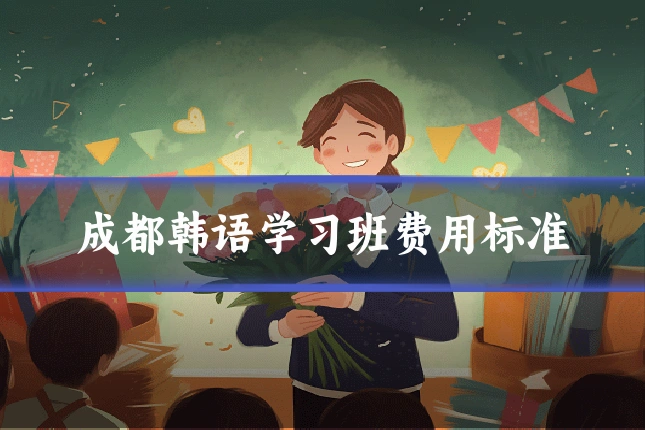 成都韩语学习班费用标准